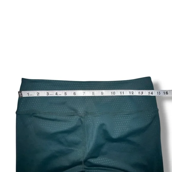 SPLITS59 High-Waisted Embossed Dot Leggings 25” - Green Large - Picture 6 of 9